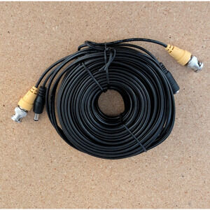 Flir MCBL-60BNCU3 60ft BNC Video DC Power Cable CM In-Wall for Security Camera